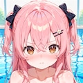 水面にビキニ浮かぶプロンプト 2枚目