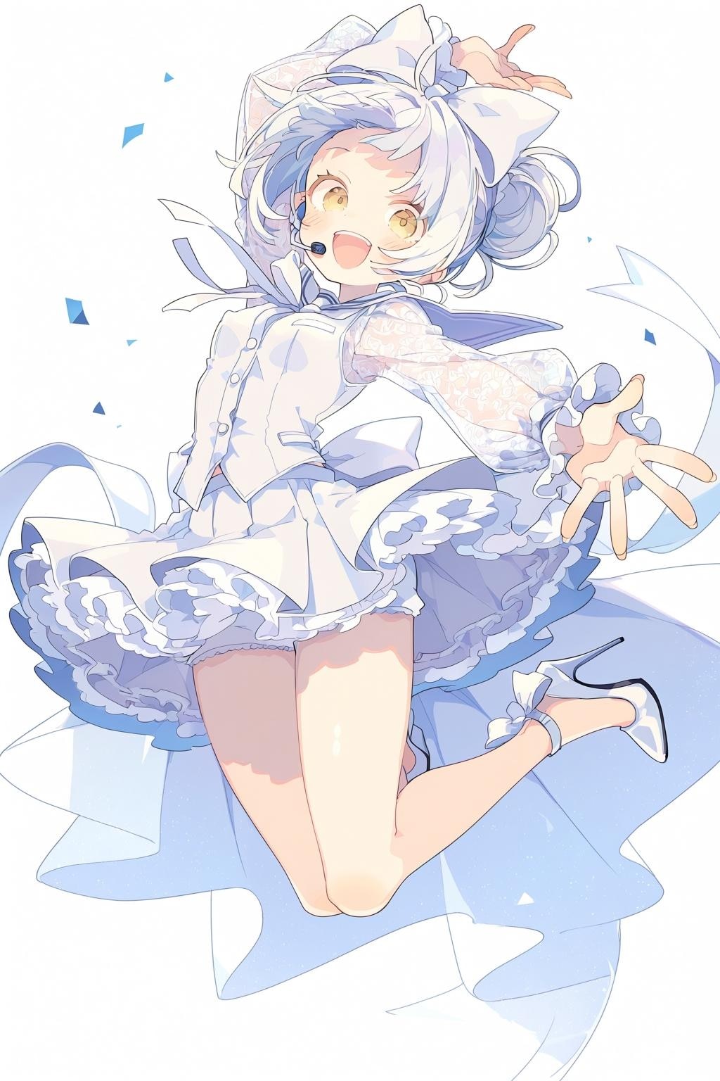 純白のアイドル！