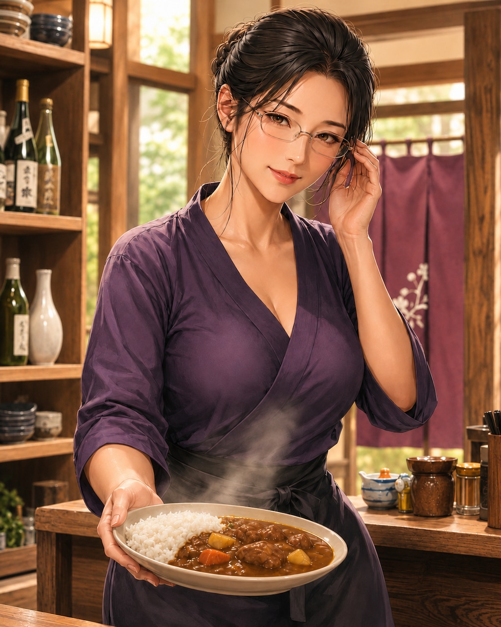 今日はカレー