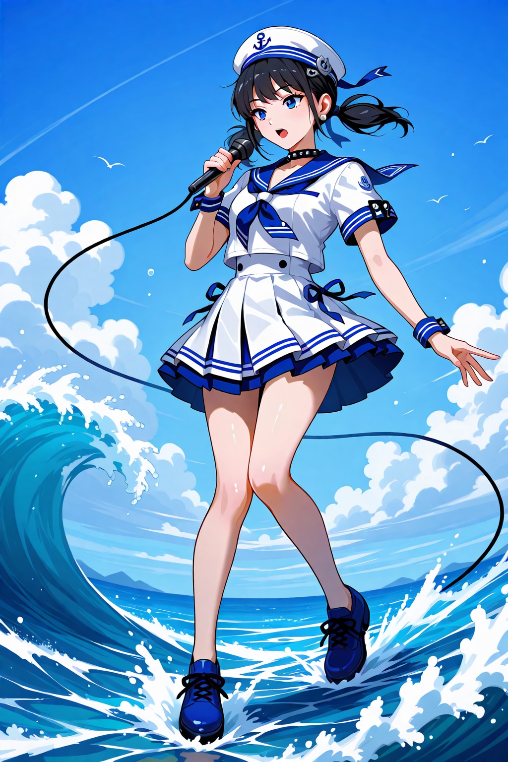 マリン⚓アイドルコーデ