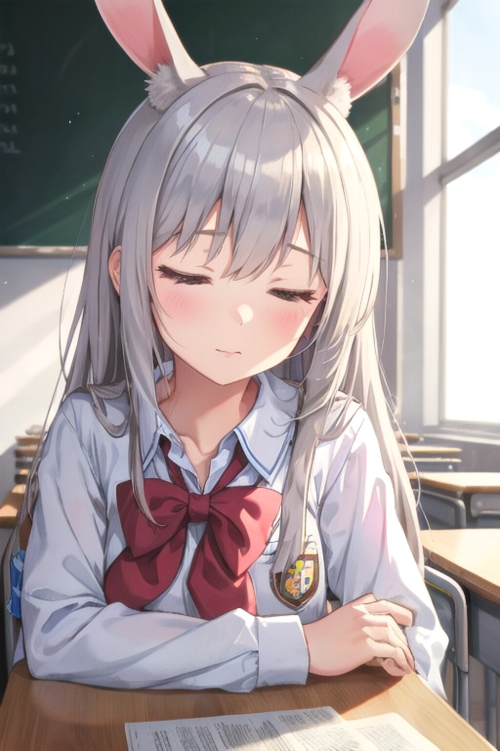 眠たいポンコツウサギ