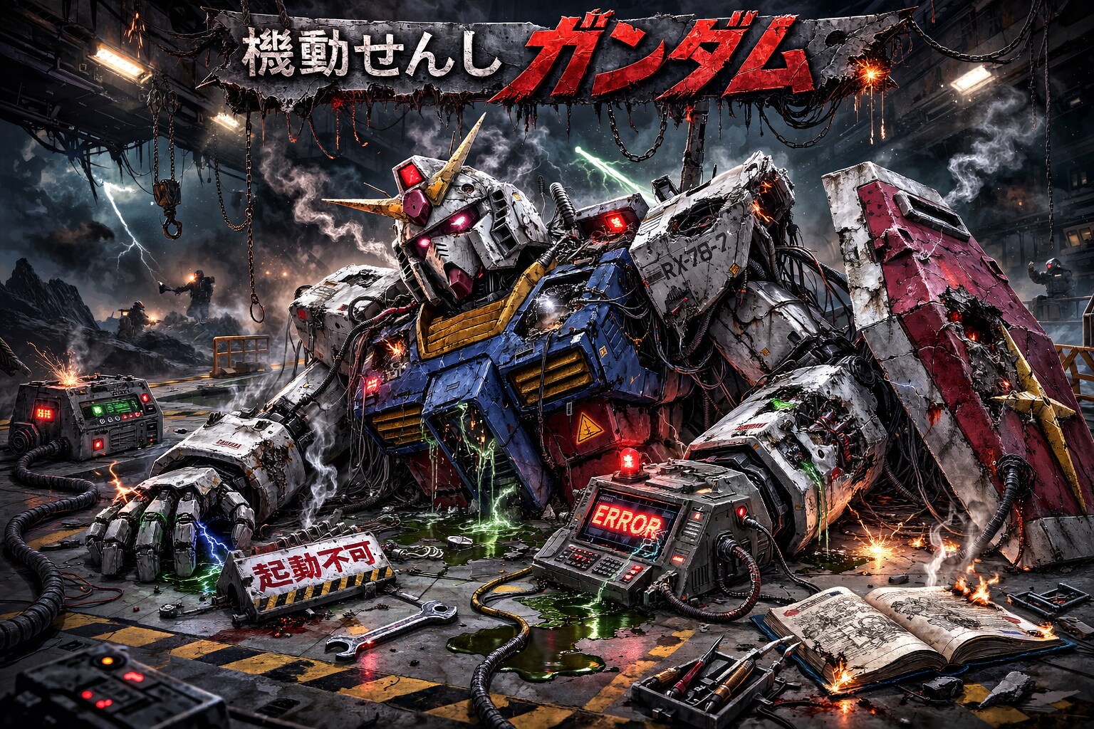 機動できないガンダム