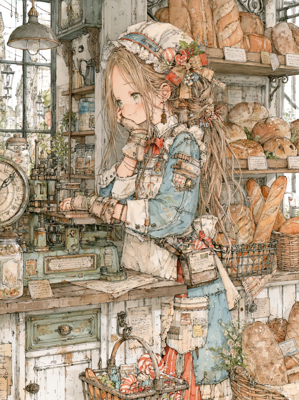 はかりの音がする店