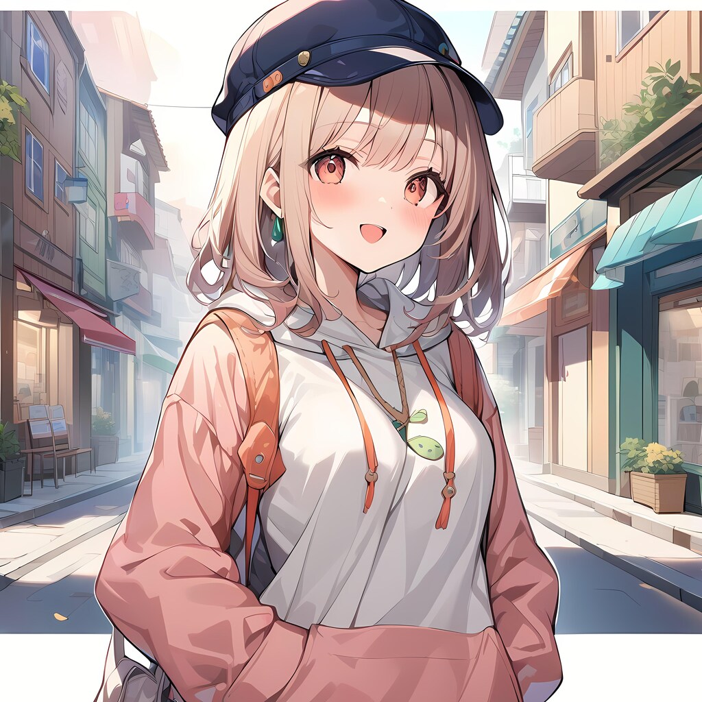 散歩。