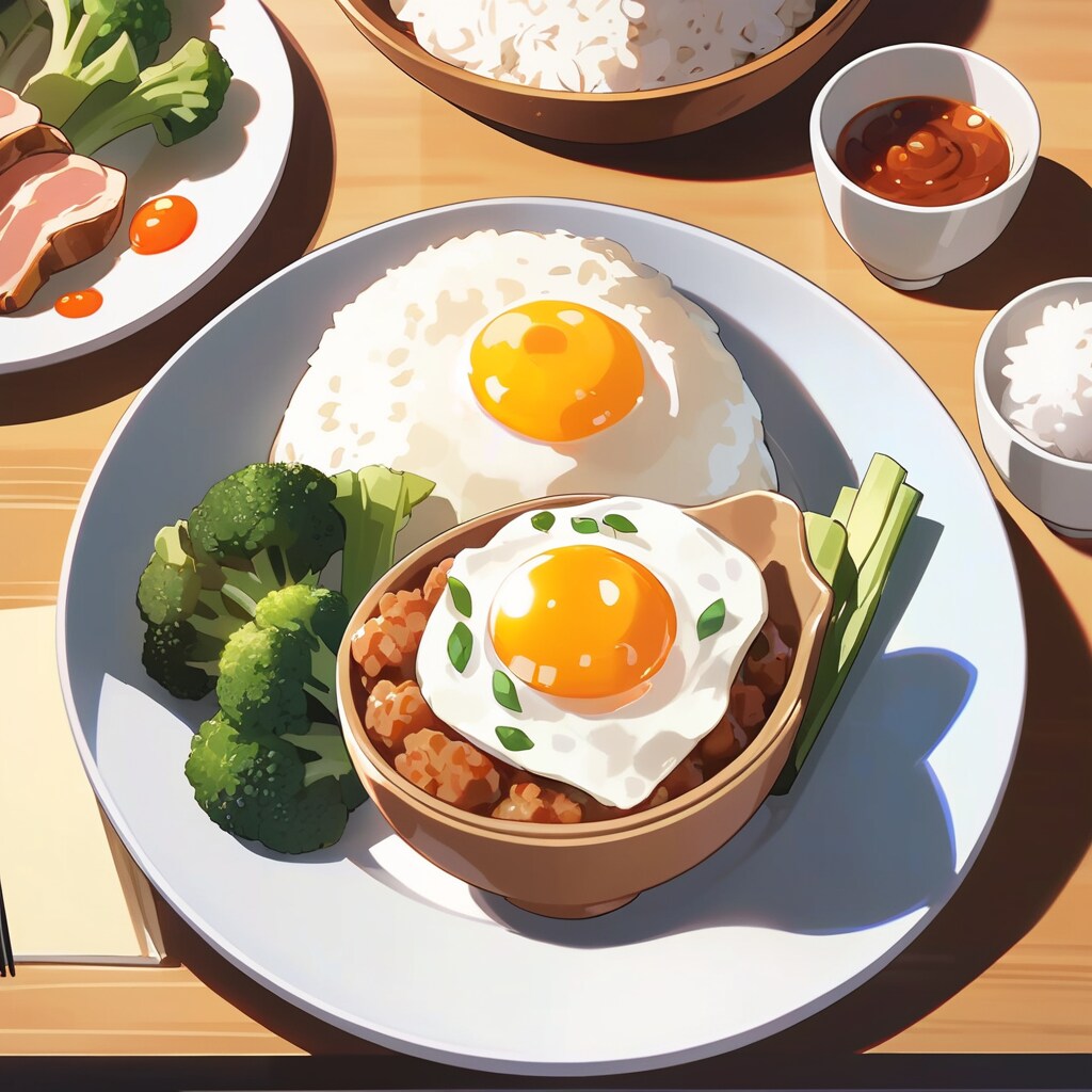 朝飯