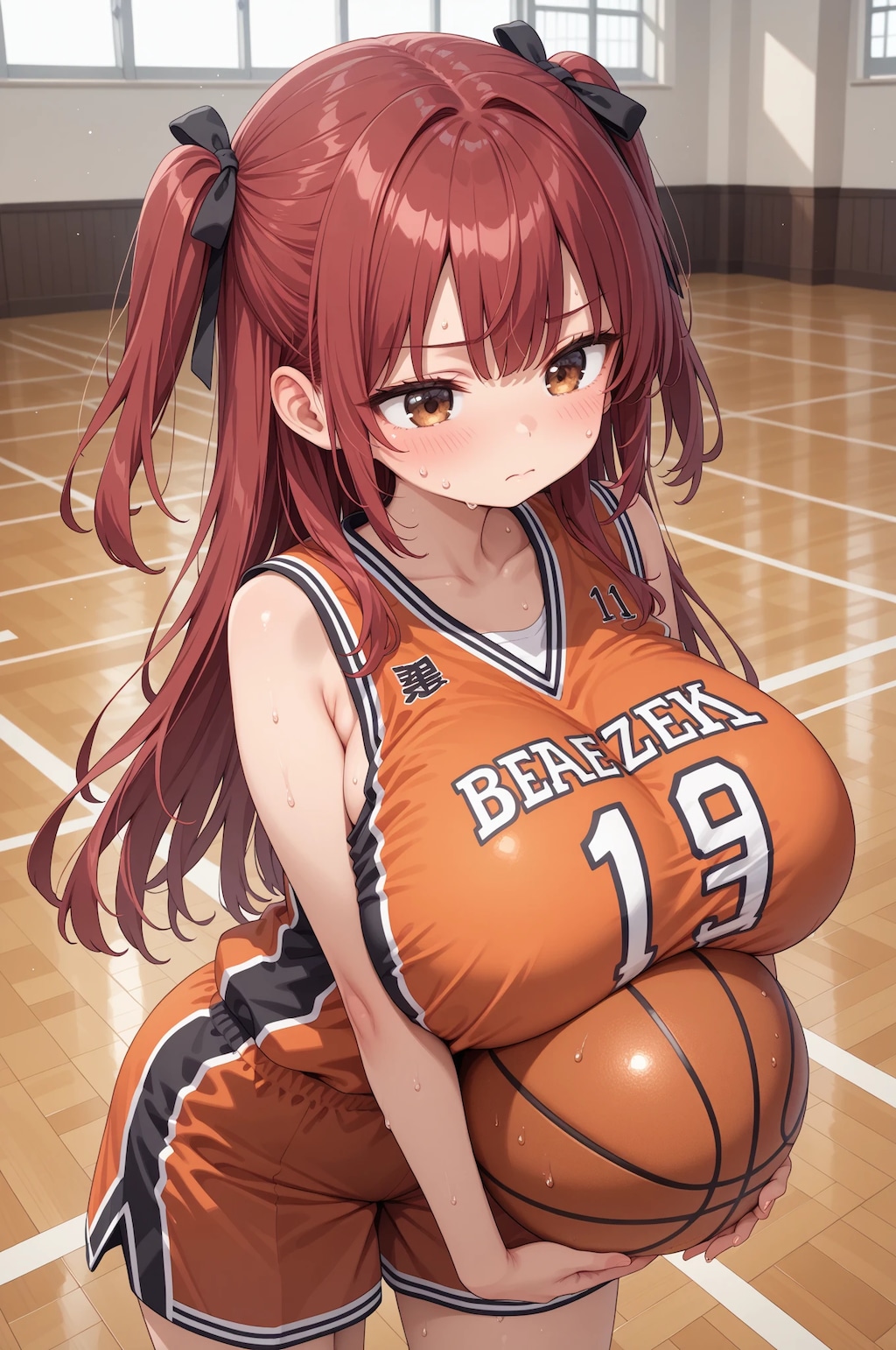 ボール持って来ましたけど···