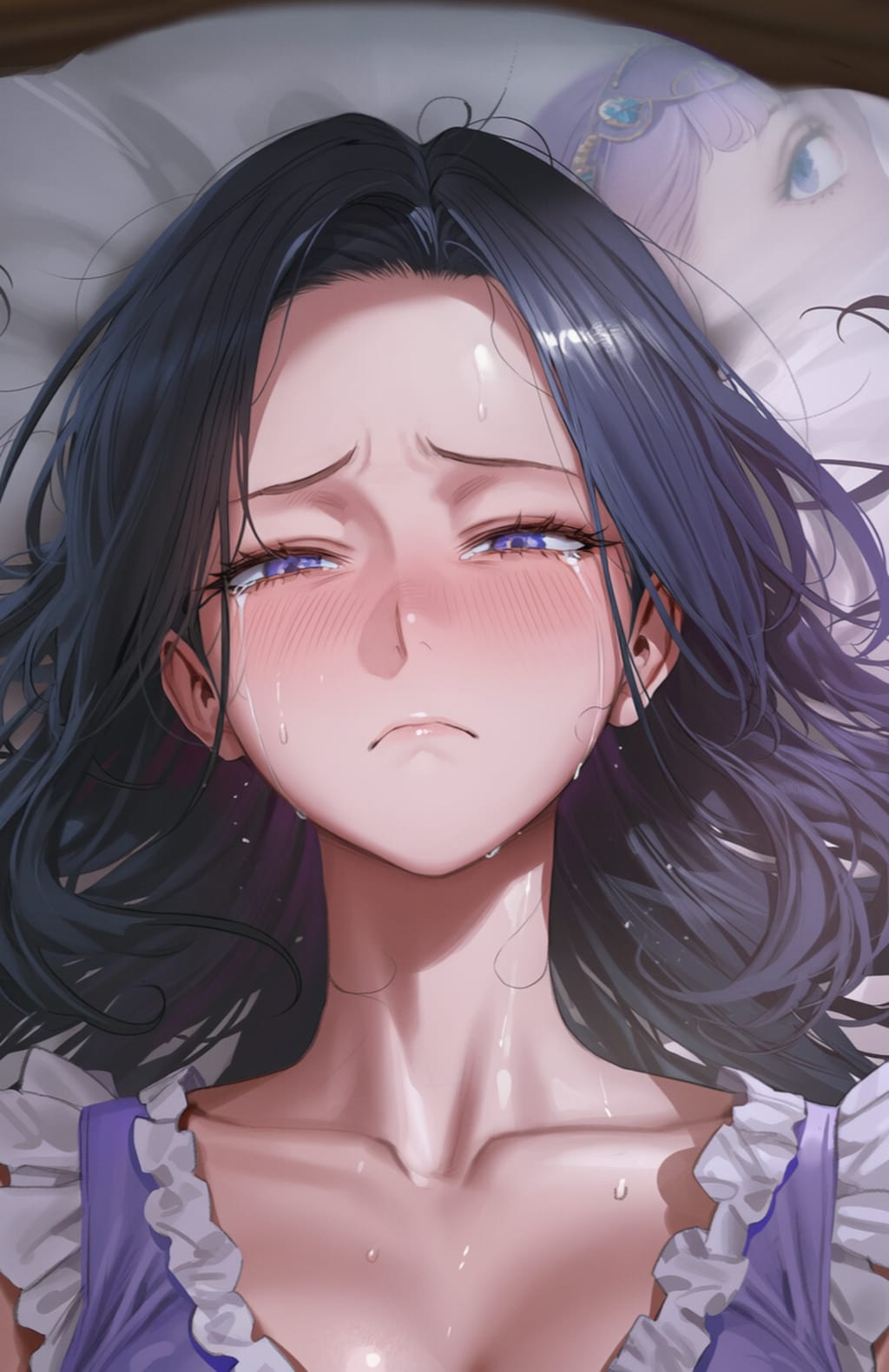 ブラジルに負けて悔しくて泣きながらふて寝するママ😭💤