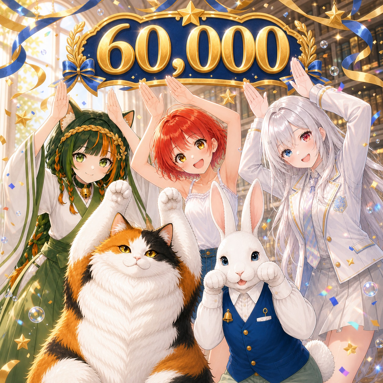 【祝】60,000いいね。ありがとうございます！ GPTimages2.0 | の人気AIイラスト・グラビア