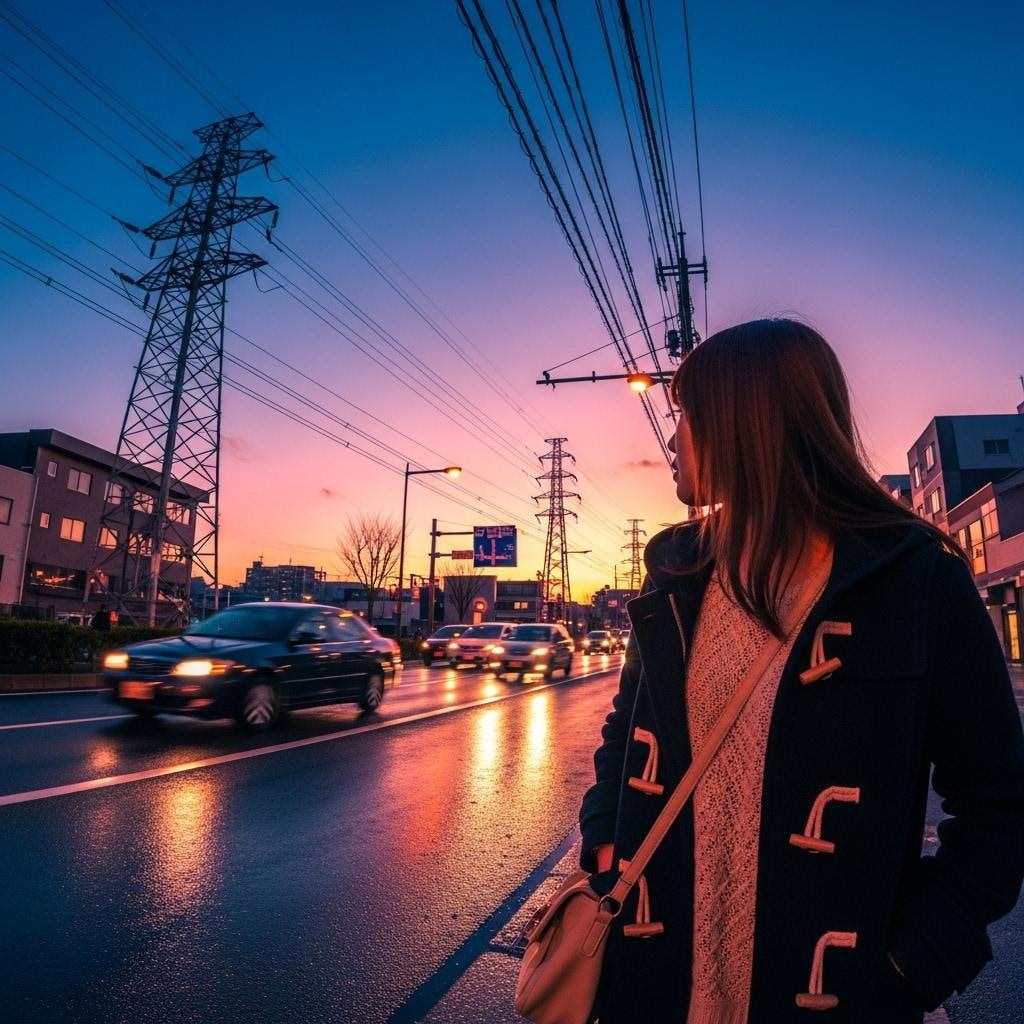 一人分の夕暮れ