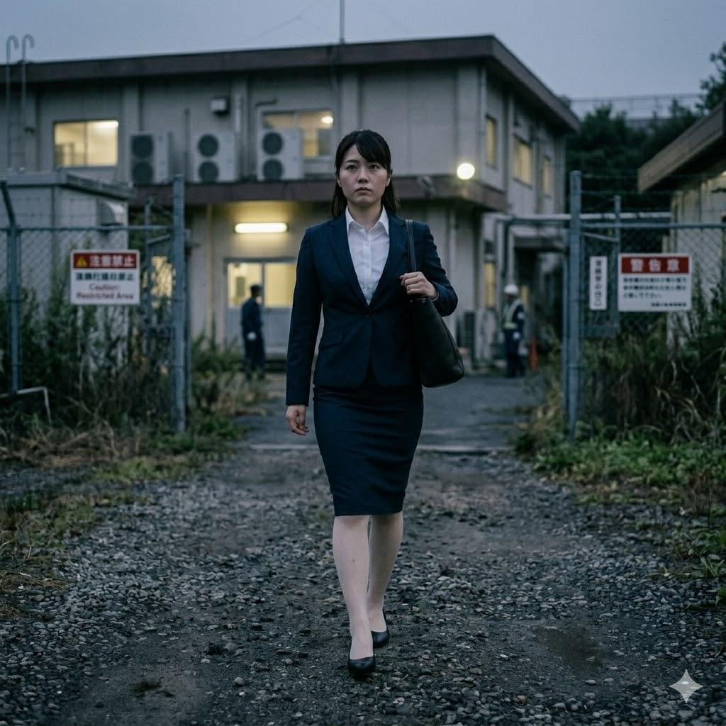 暗き研究室の窓からの観察