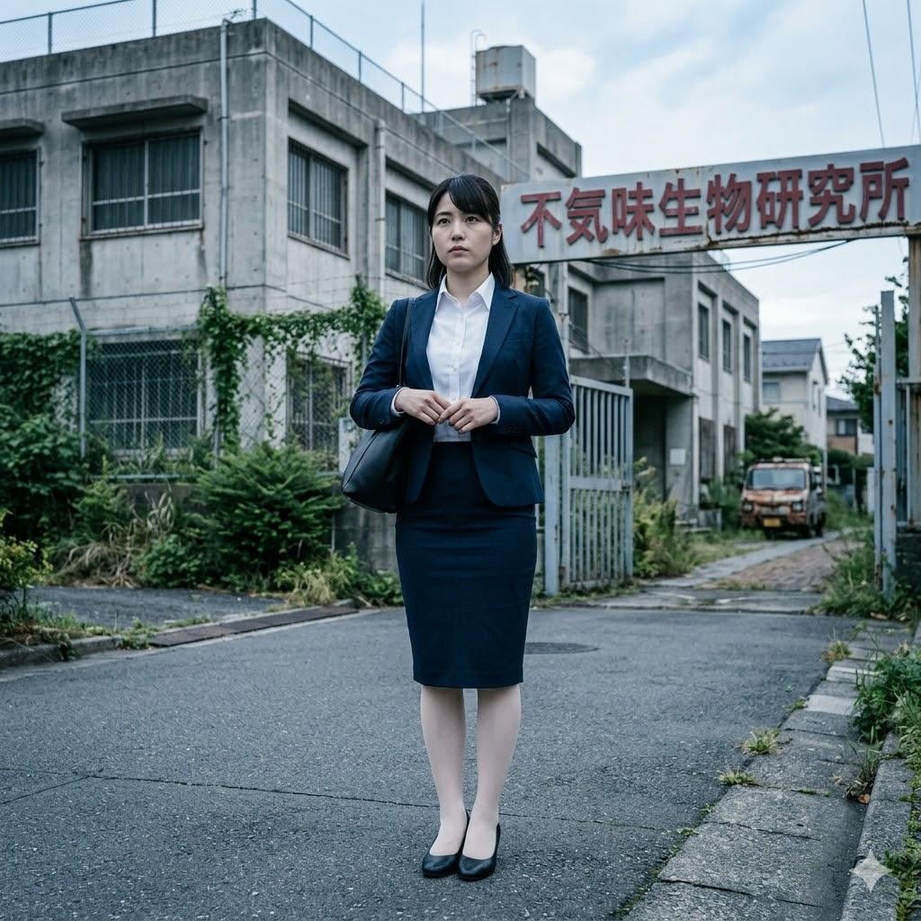 暗き研究室の窓からの観察