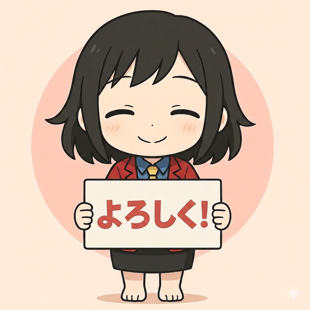３代目ですけどよろしくね！