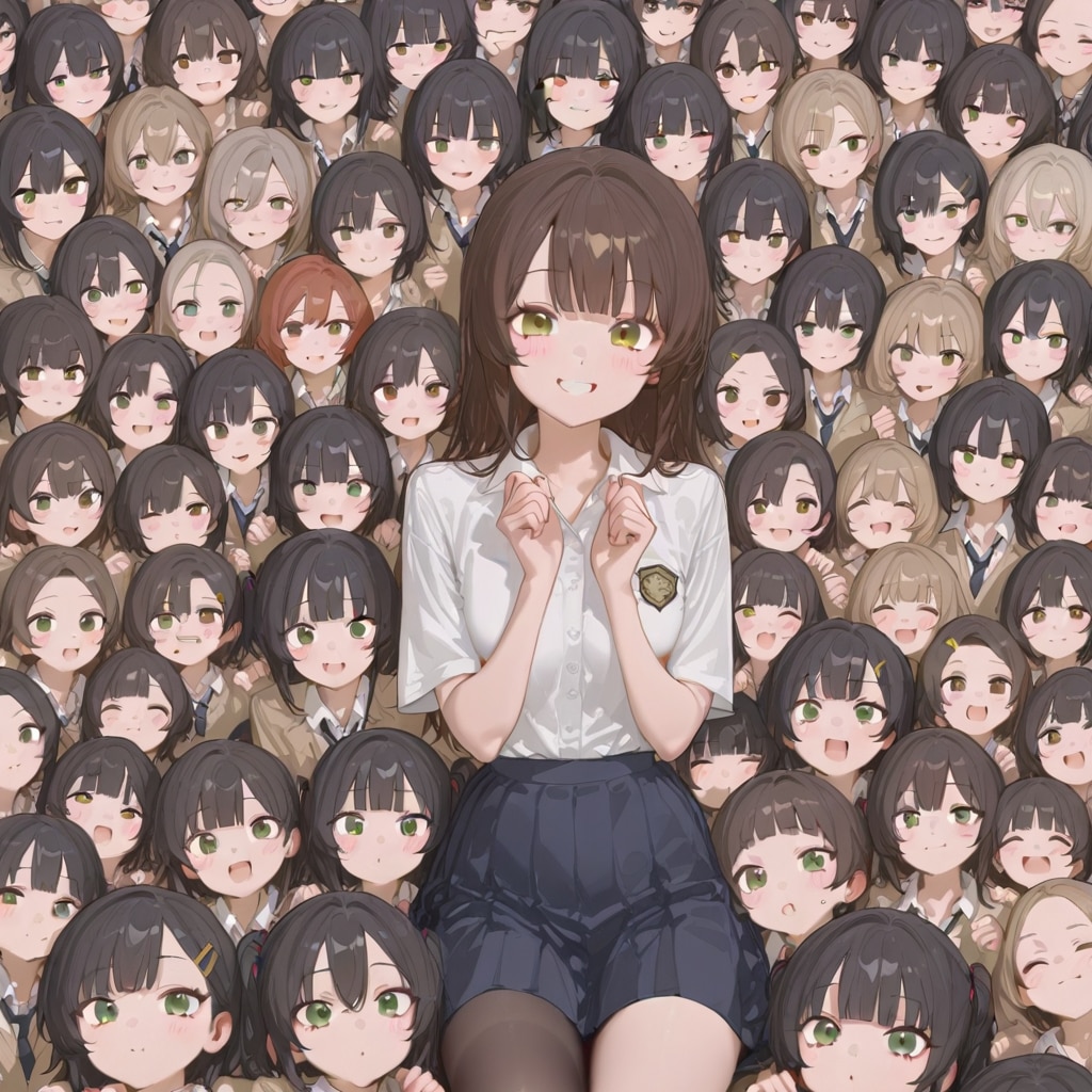 友達１００人できるかな？