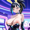 サイバーパンク網バニー 4枚目