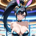 サイバーパンク網バニー 2枚目