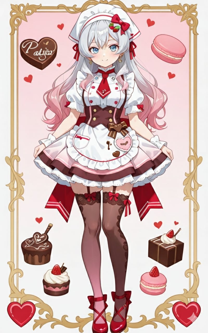 <鈴木ちゃん>パティシエ風 | の人気AIイラスト・グラビア