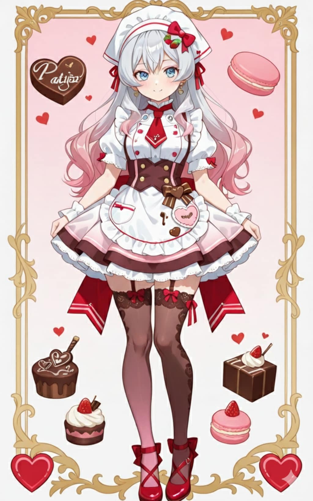 <鈴木ちゃん>パティシエ風