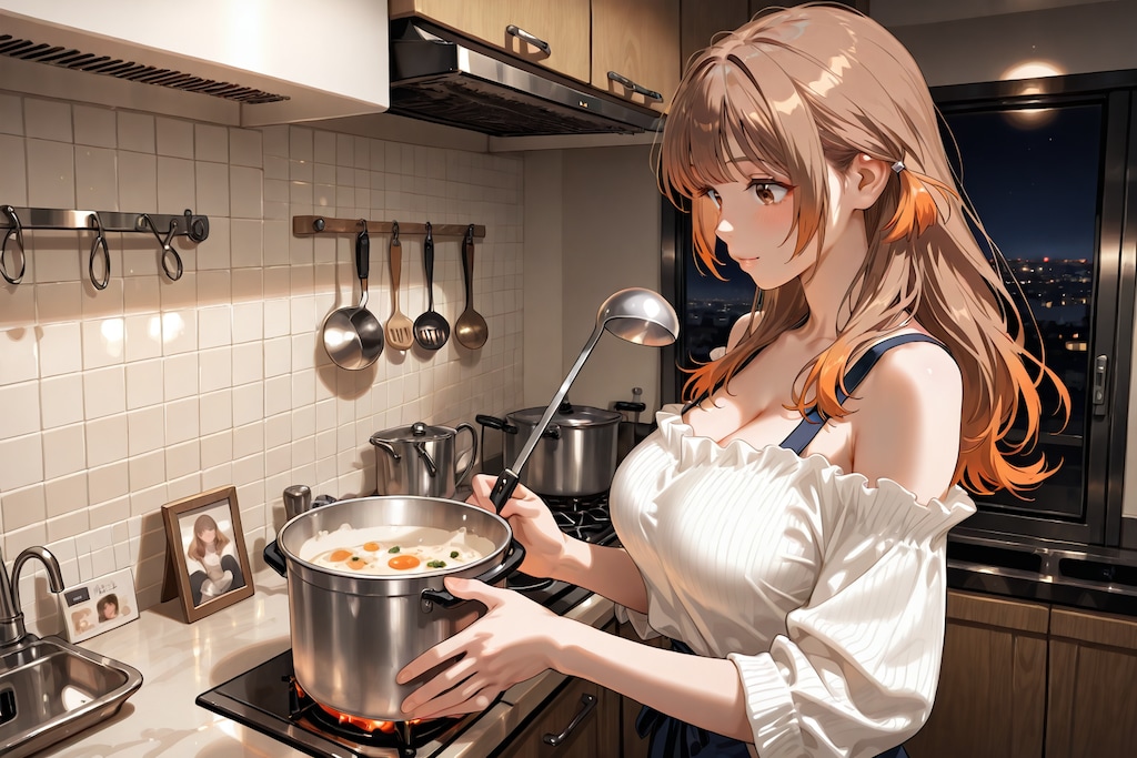 私だって料理くらい出来るわよ(*'▽'*)