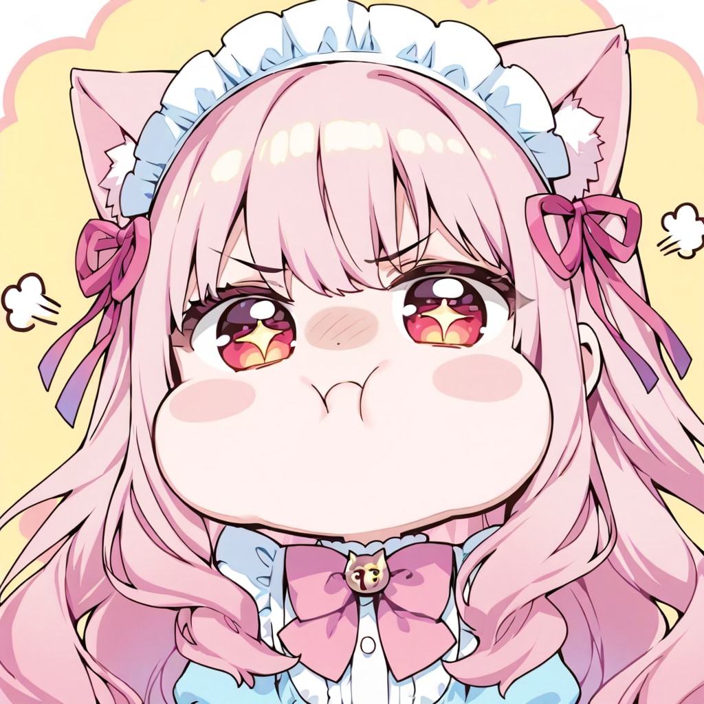 頬を膨らませすぎて没 | の人気AIイラスト・グラビア