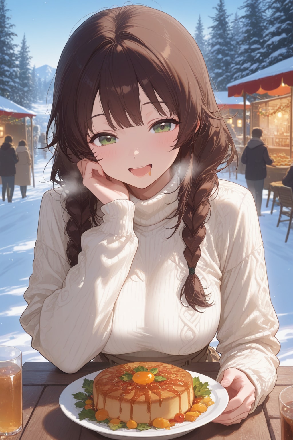 ユール祭りに食べに参った | の人気AIイラスト・グラビア