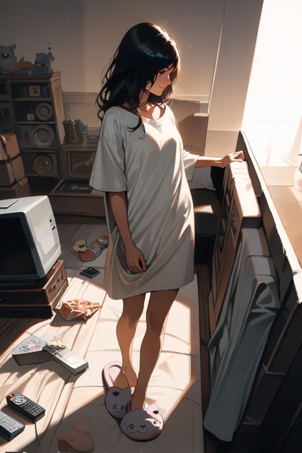 ブカブカTシャツ