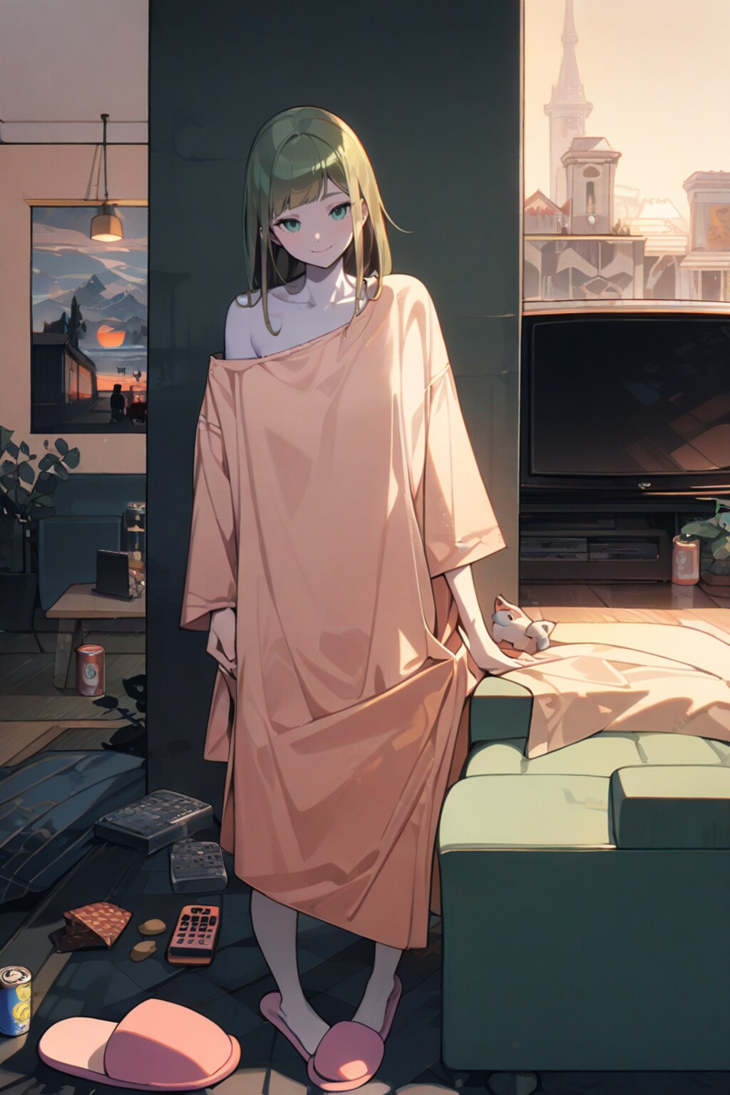 ブカブカTシャツ