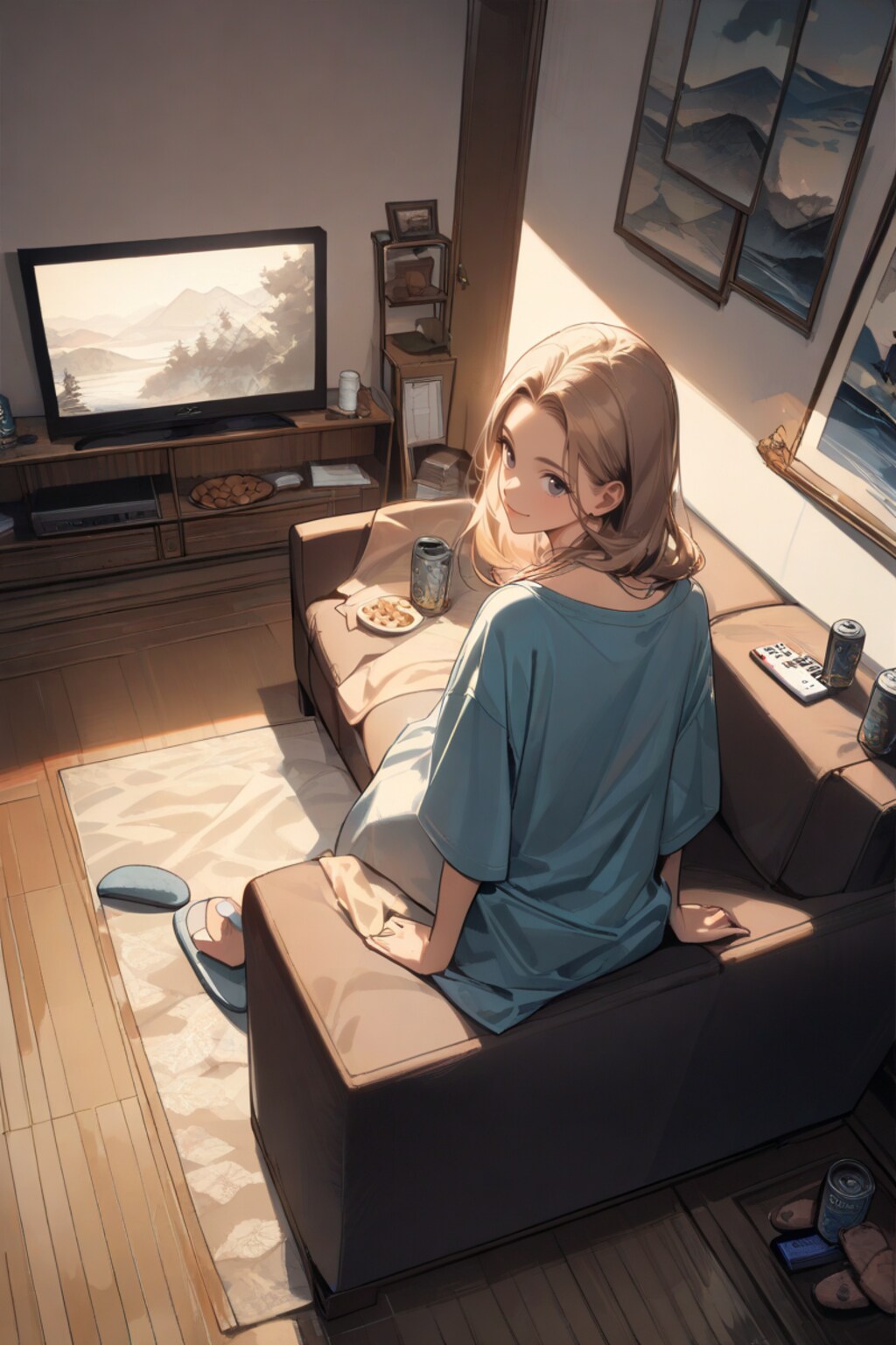 ブカブカTシャツ