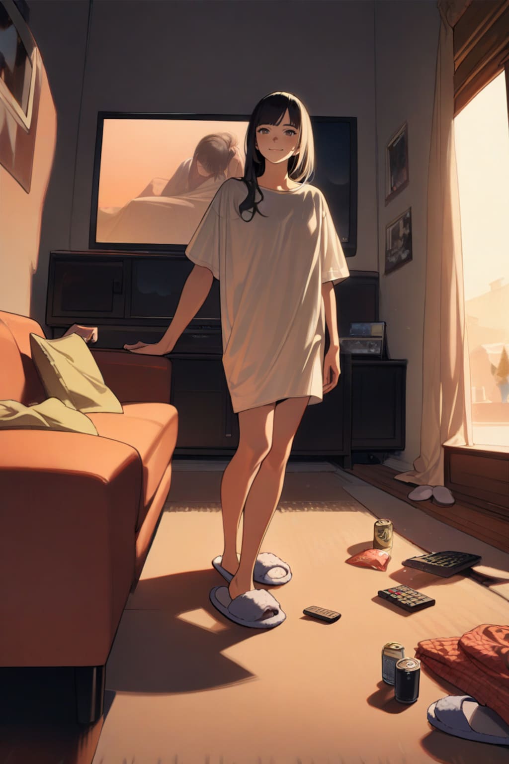 ブカブカTシャツ