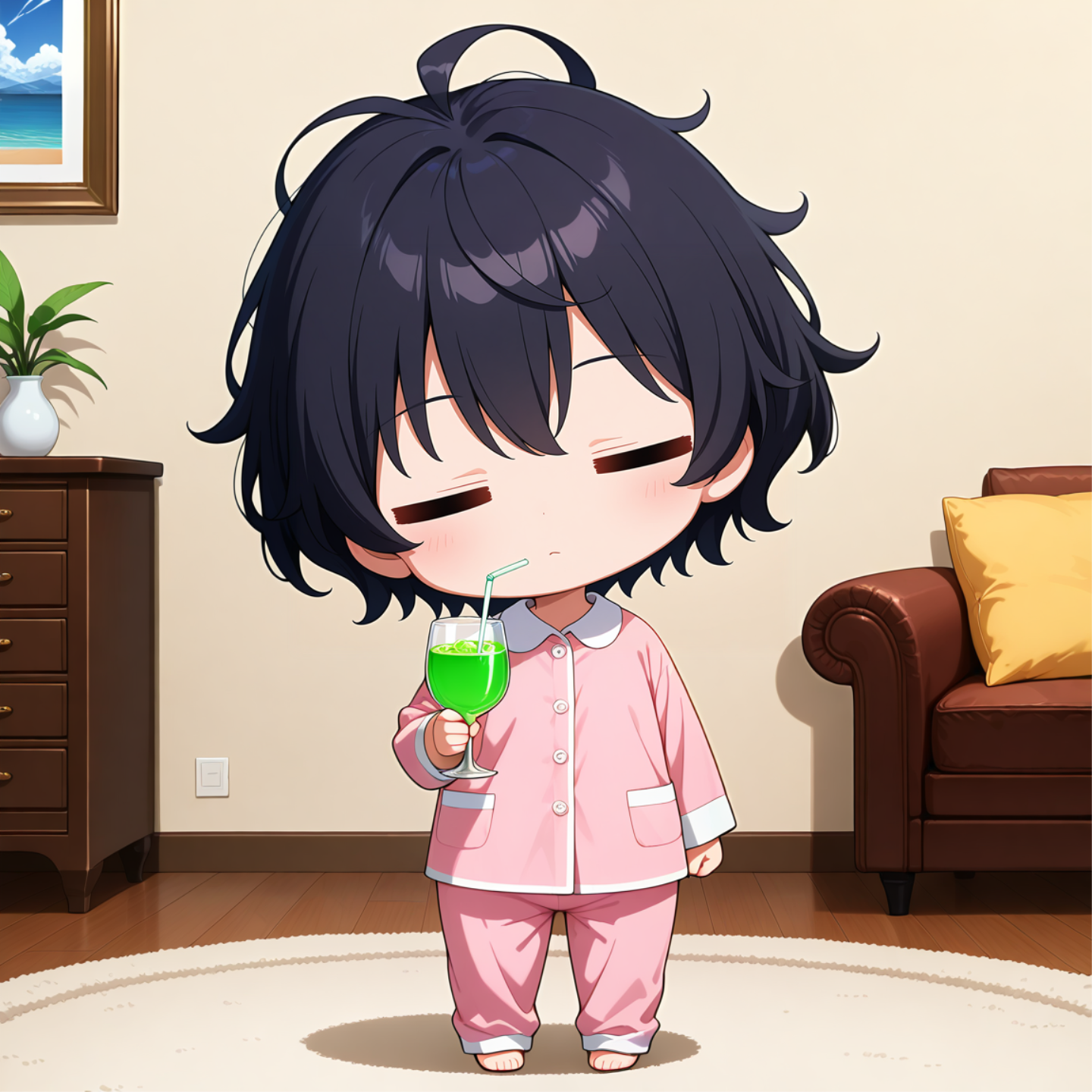 みどりの日は青汁
