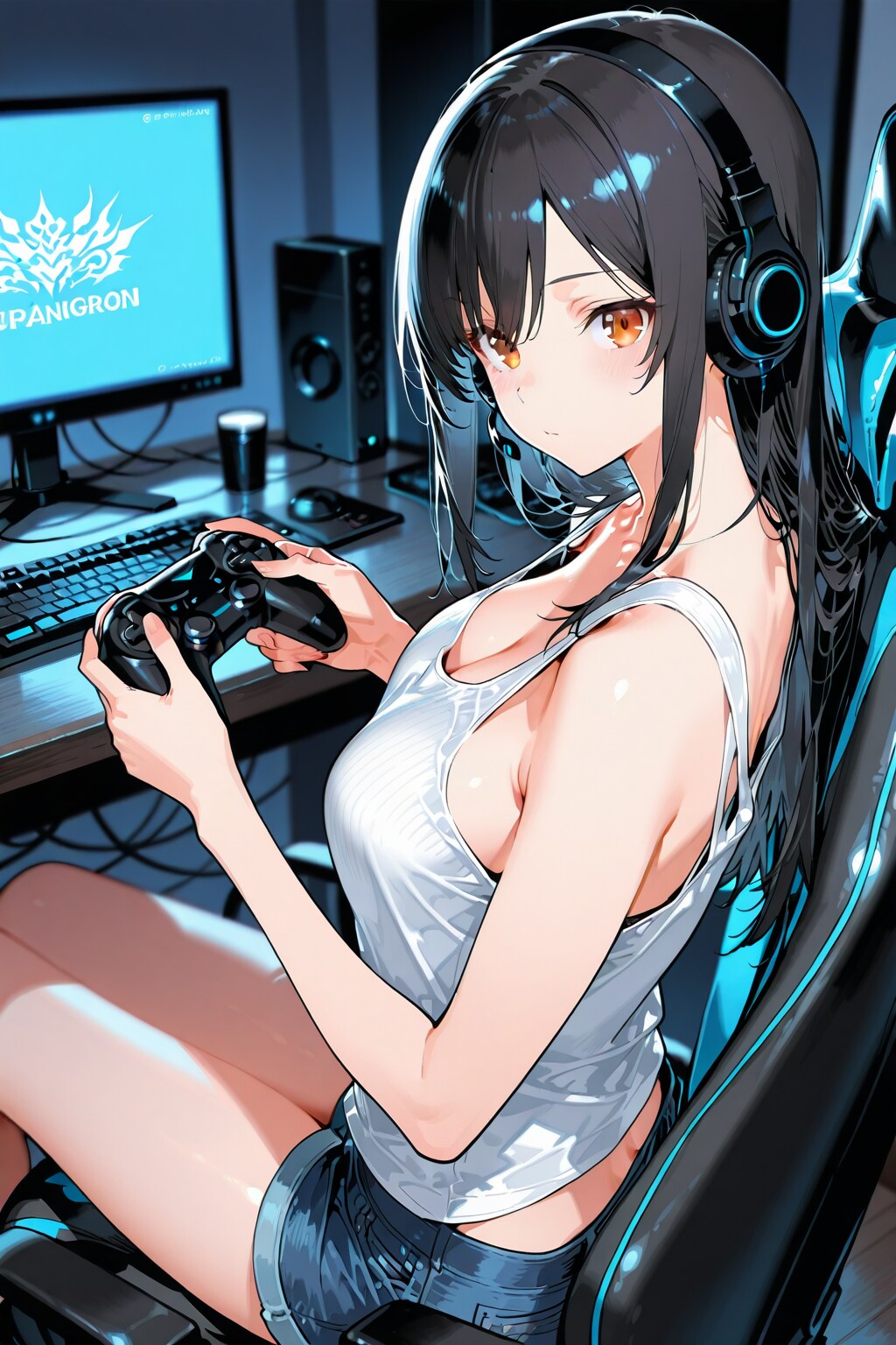 ゲーマー女子モブ子