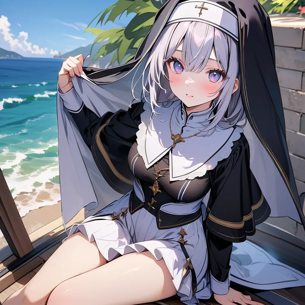 ちょっと涼んで行きませんか？ | の人気AIイラスト・グラビア