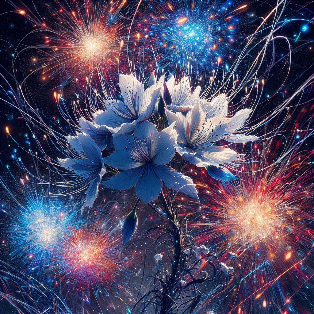 花と花火