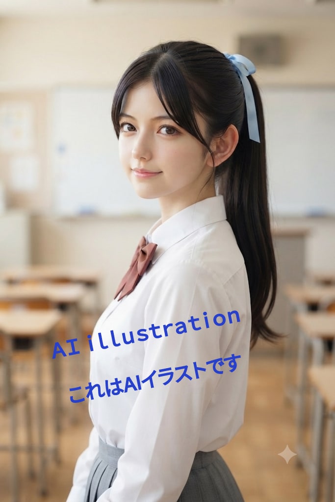 もうひとりの初恋の美少女。 たまに黒髪をポニーテールにしていて、やっぱりかわいかった。  『明るい子は暗い子を好きになり、暗い子は明るい子を好きになる』 そう言った時の彼女の表情は──