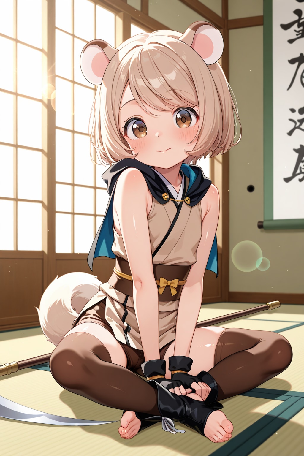 【借】ちょい照れ気味のフェレットちゃん