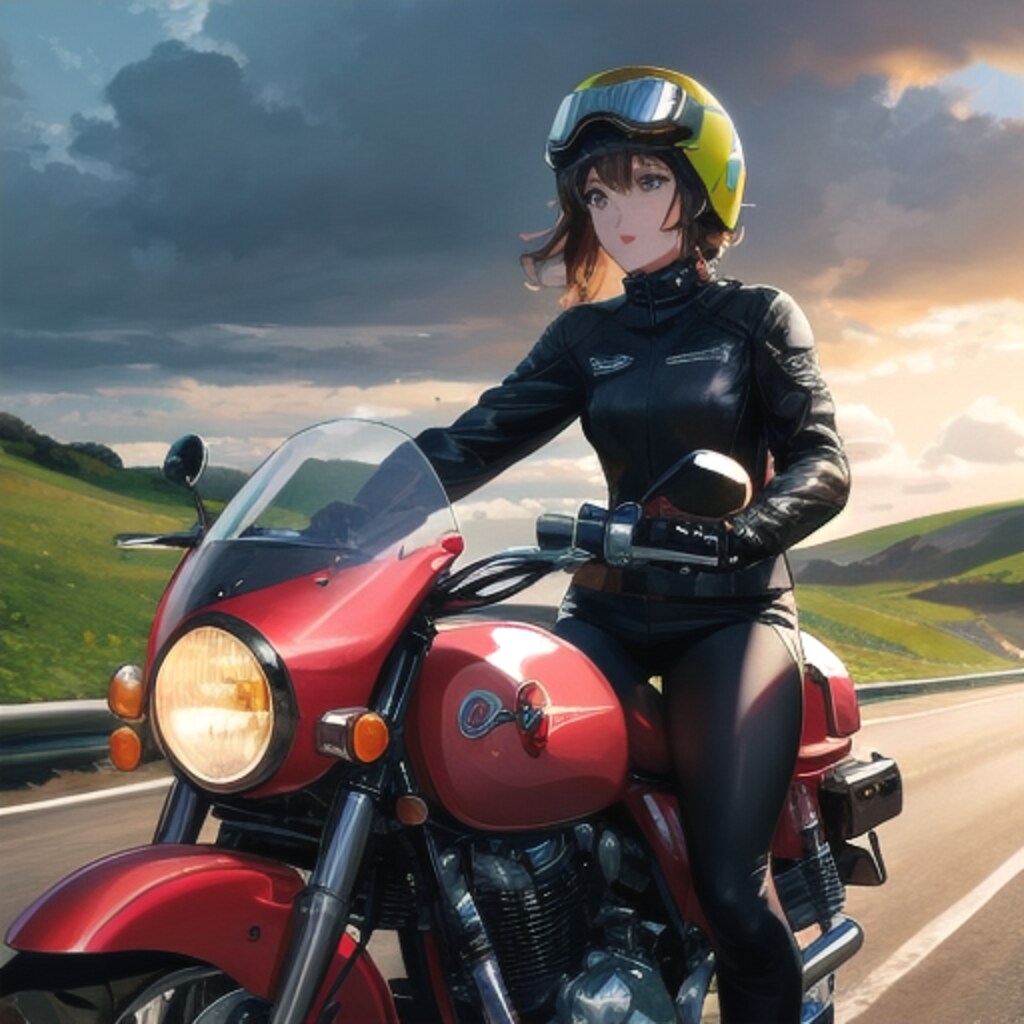 バイク好き彼女