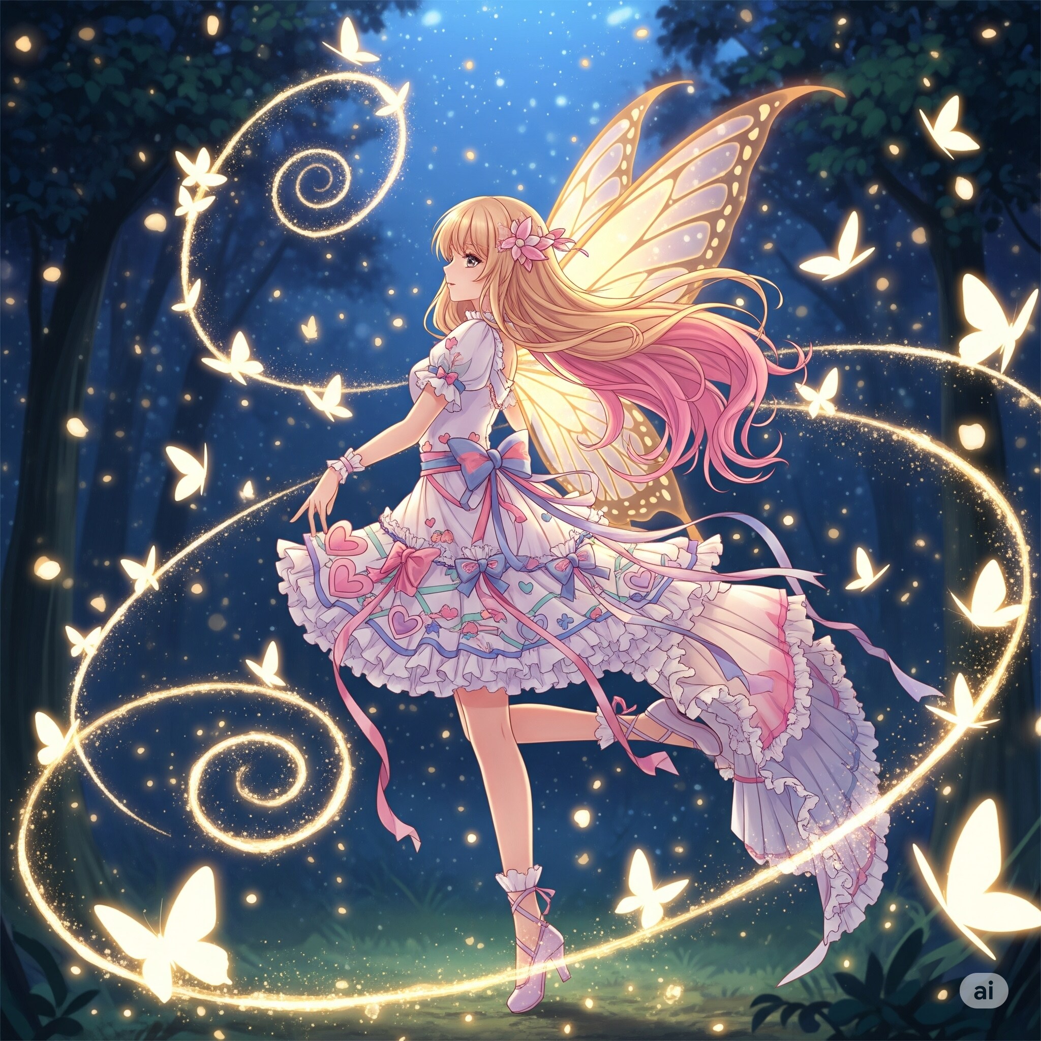 蝶の舞踏会 | の人気AIイラスト・グラビア