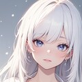 雪のような美少女 2枚目