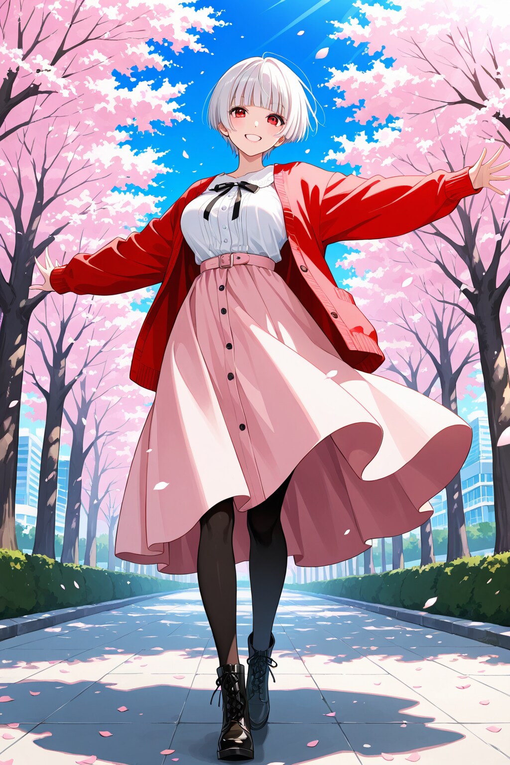 女の子と桜 2026　その１０