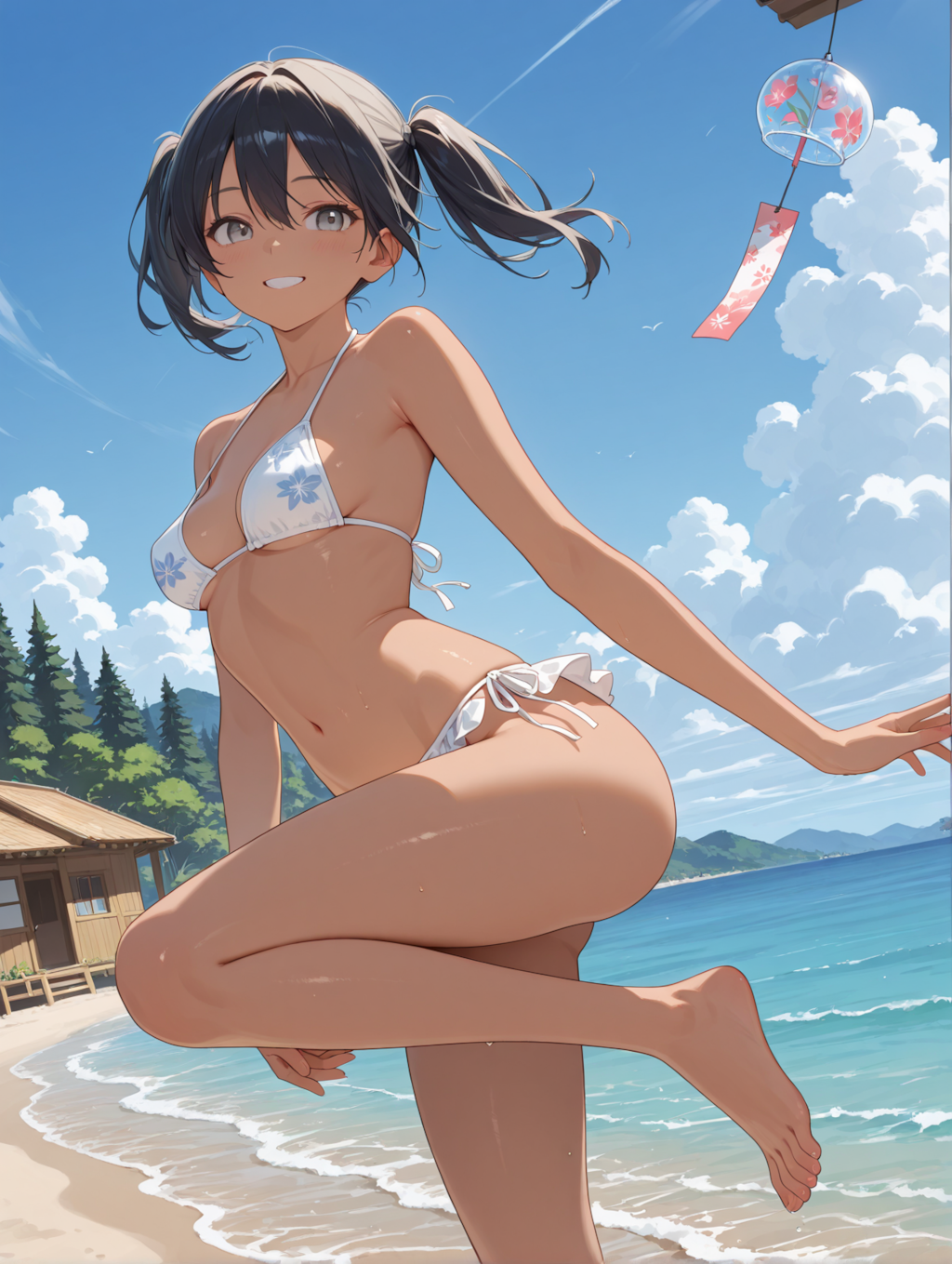 2025残暑お見舞い_魔法娘１