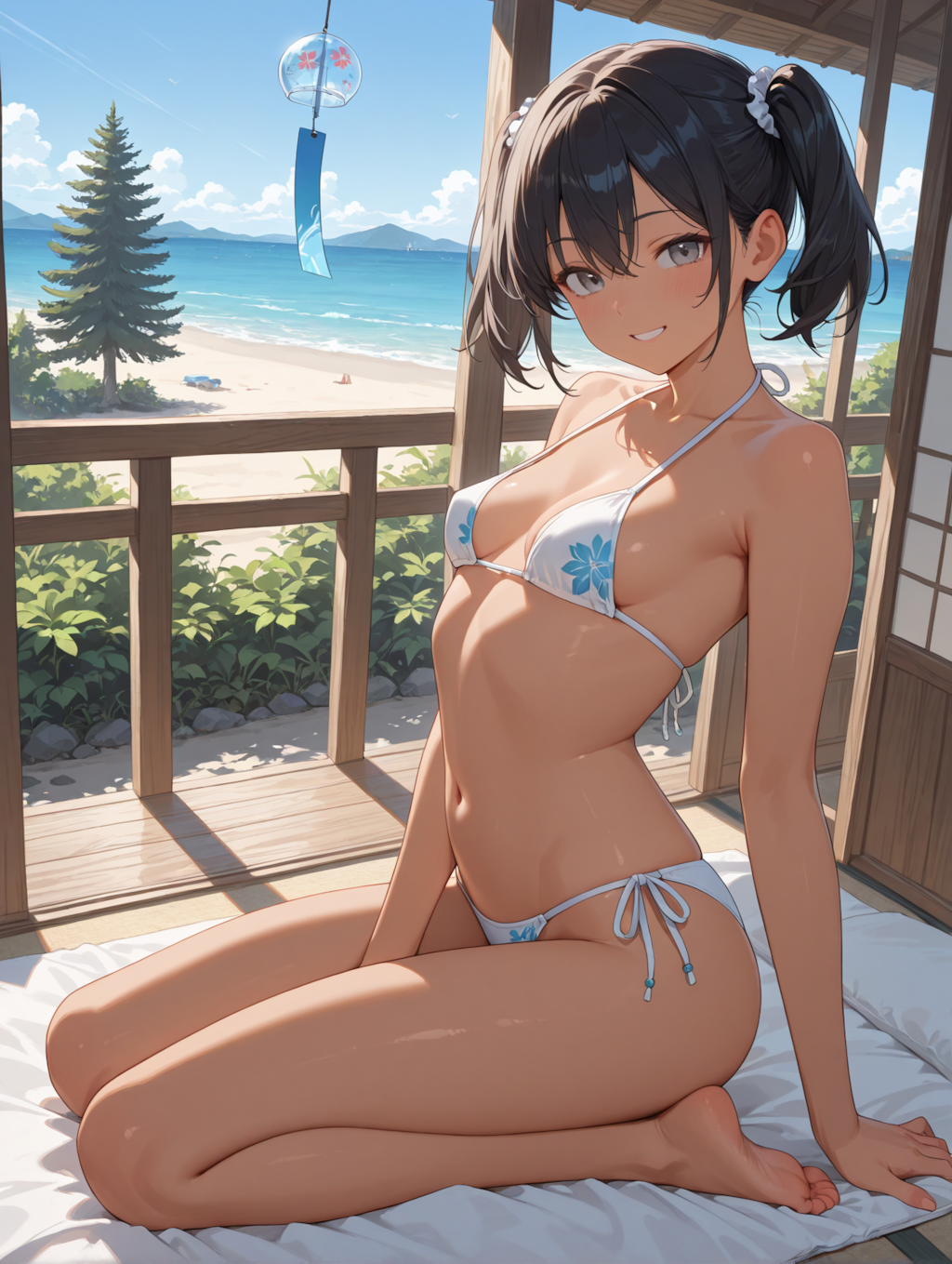 2025残暑お見舞い_魔法娘１