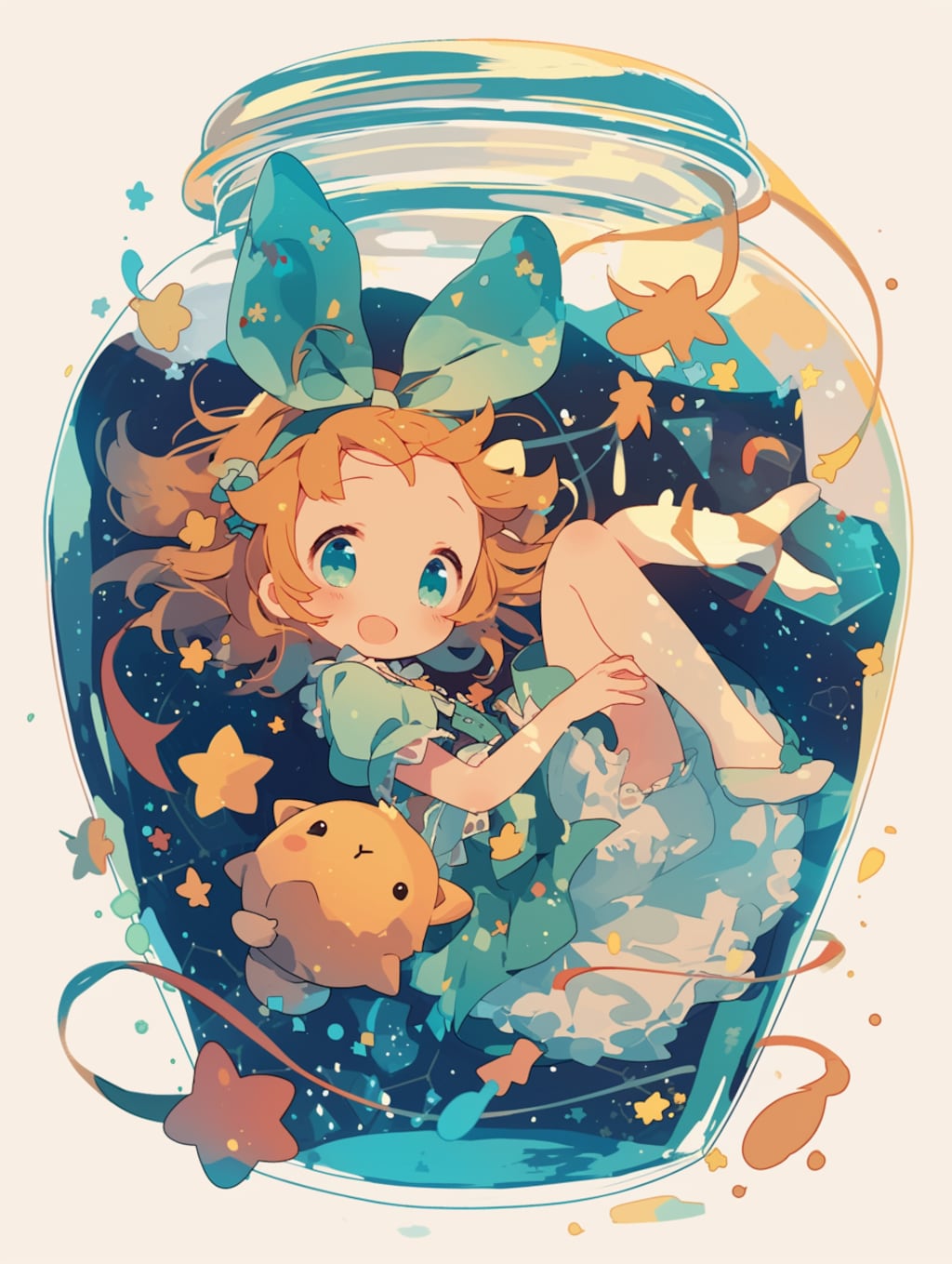 「瓶詰の少女」碧03