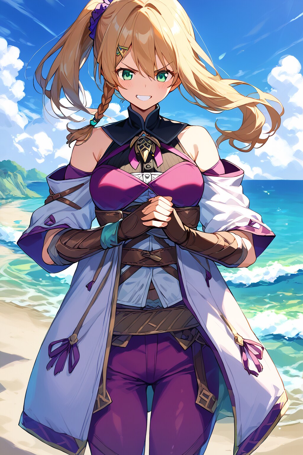 ファルコムの例のポーズ