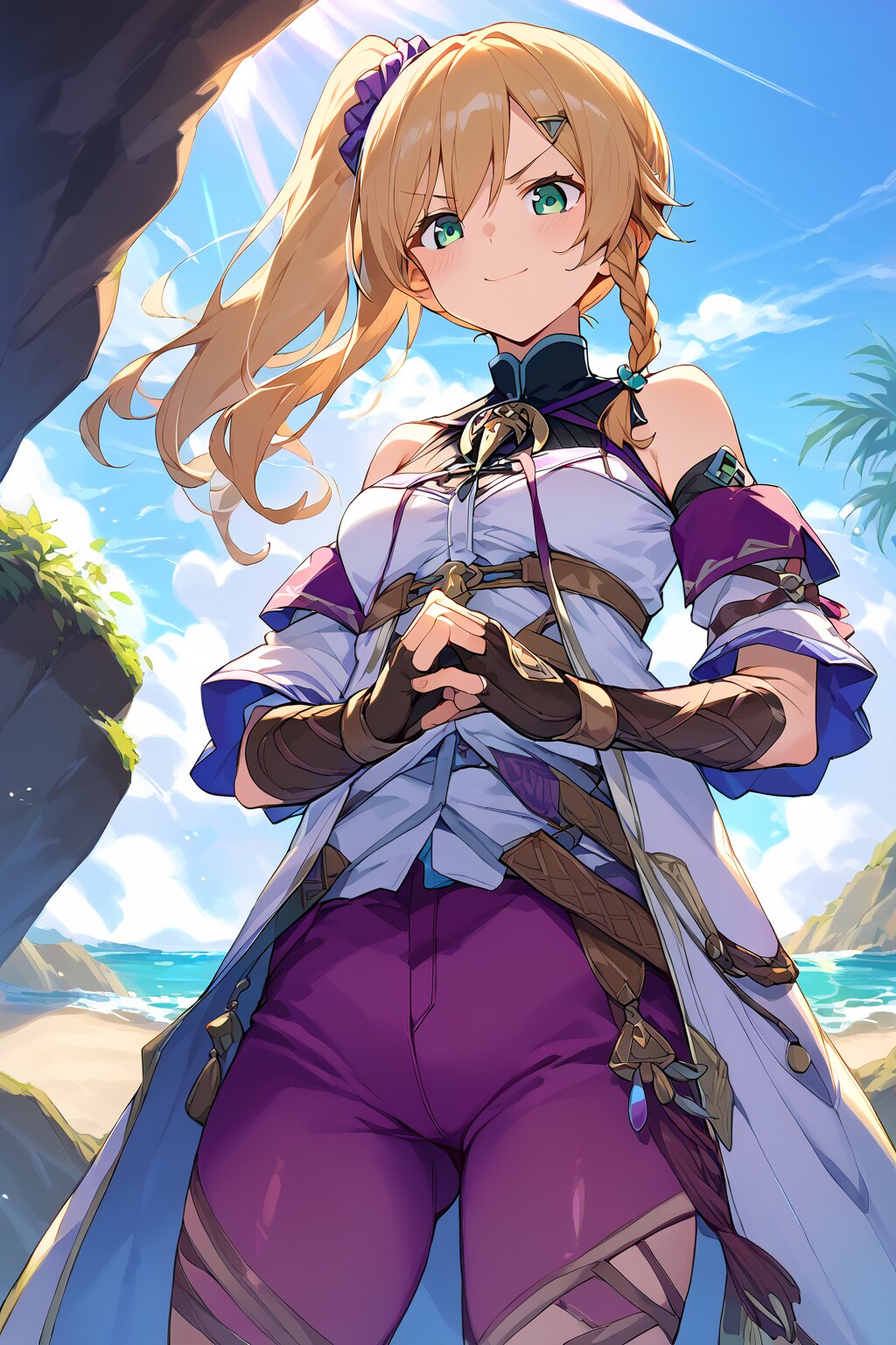 ファルコムの例のポーズ