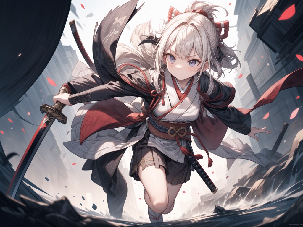 拙者、生憎【刀剣<これ>】以外に語る術を持っておらぬ故…参る!!