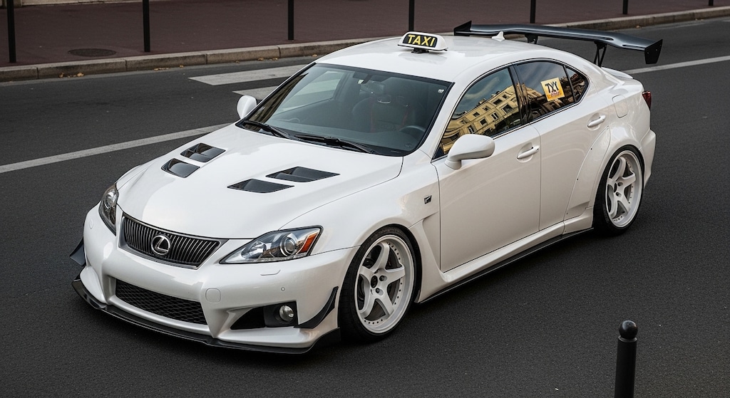 LEXUSセダンタクシーのドリ車