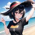 ビーチほか（めぐみん） 2枚目