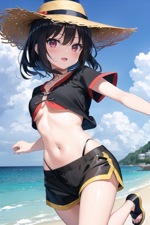 ビーチほか（めぐみん）