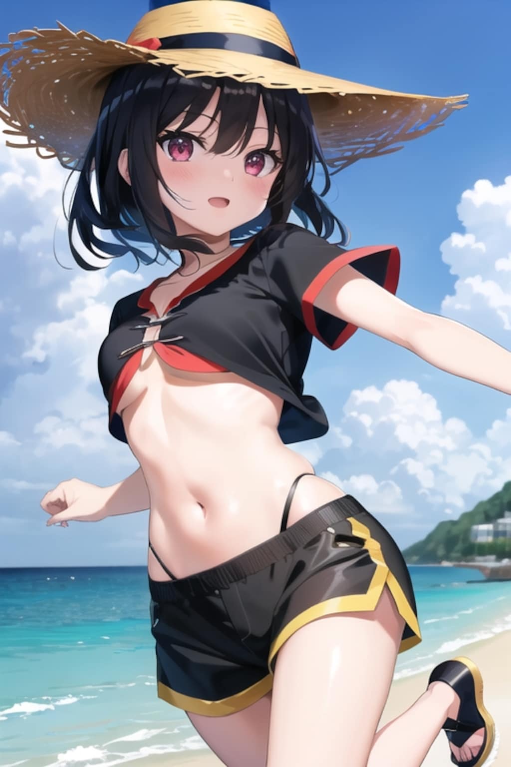 ビーチほか（めぐみん）