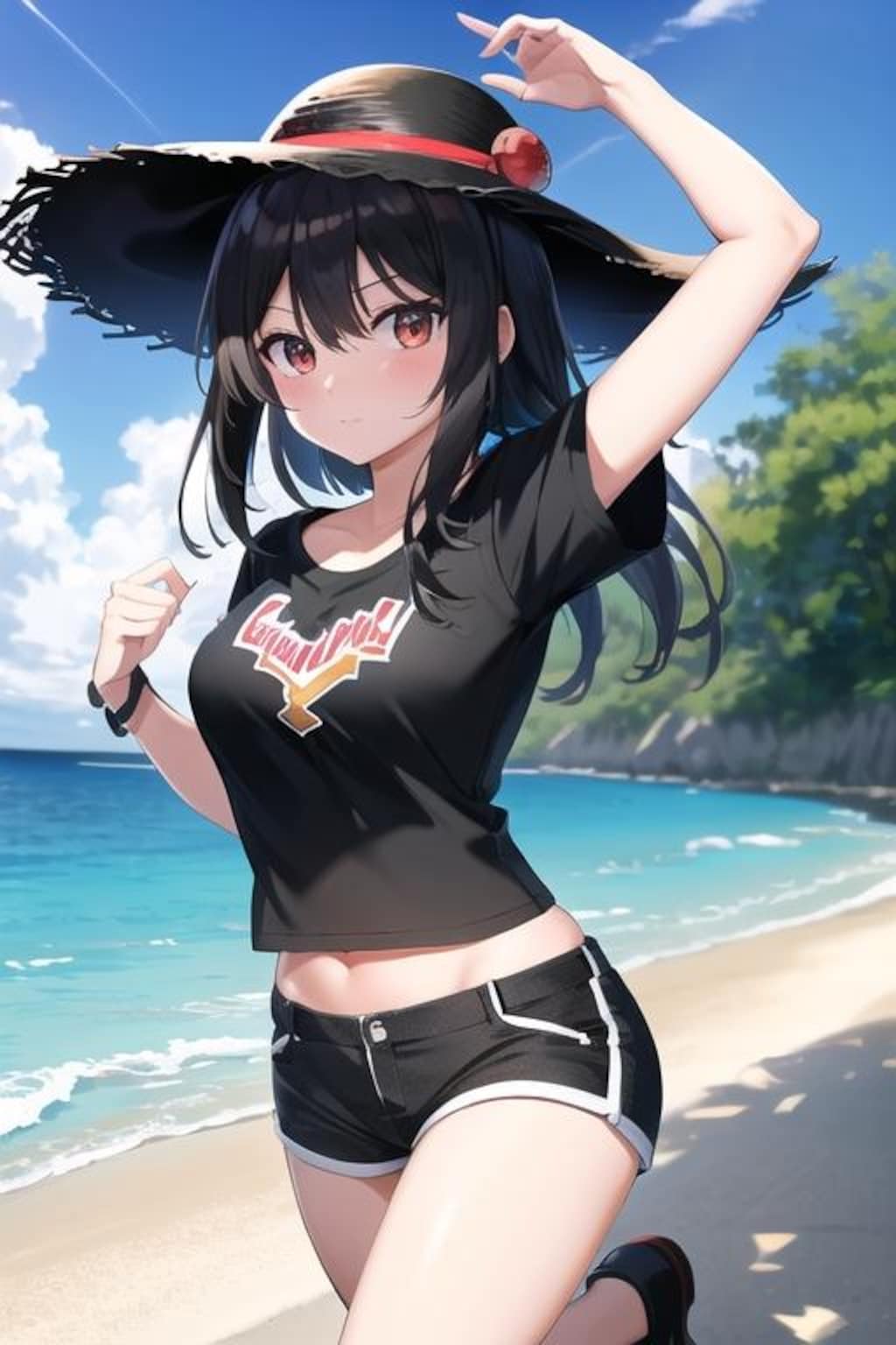 ビーチほか（めぐみん）
