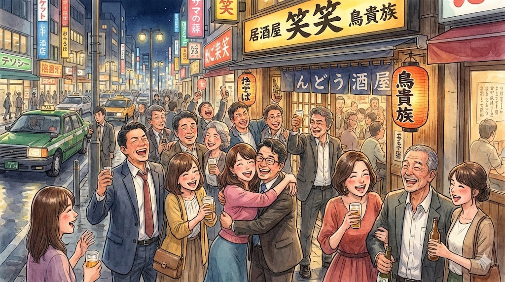 共通項が見いだせない団体はだいたい会社の飲み会